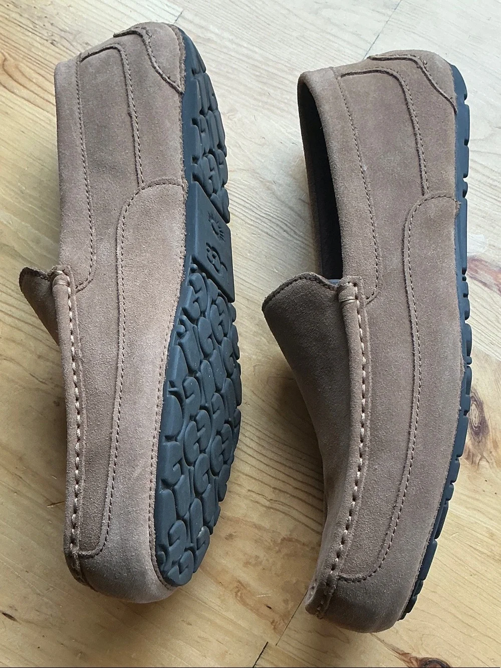 UGG Men's Chestnut Suede Slip-On Loafers